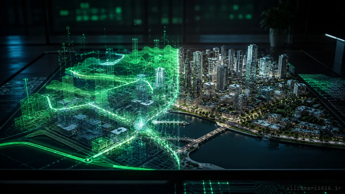 How a City Is Simulated on a Computer Before It Is Built